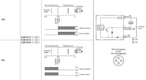 Sơ đồ mạch I-O NPN E2B-M12KS04-M1