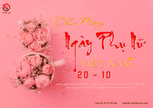 Mừng ngày Phụ Nữ Việt Nam 20-10